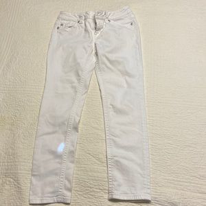 Miss Me Mid Rise Skinny size 31"x 28" white